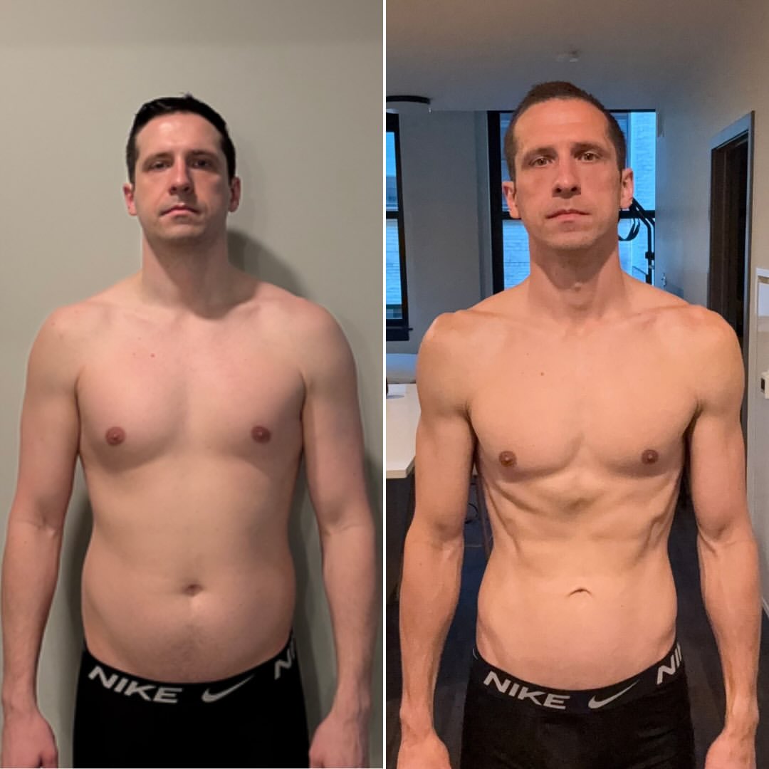 Rob 40lbs in 20 weeks before