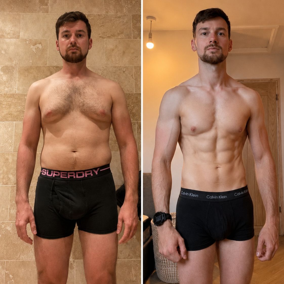Sam 17kg down before