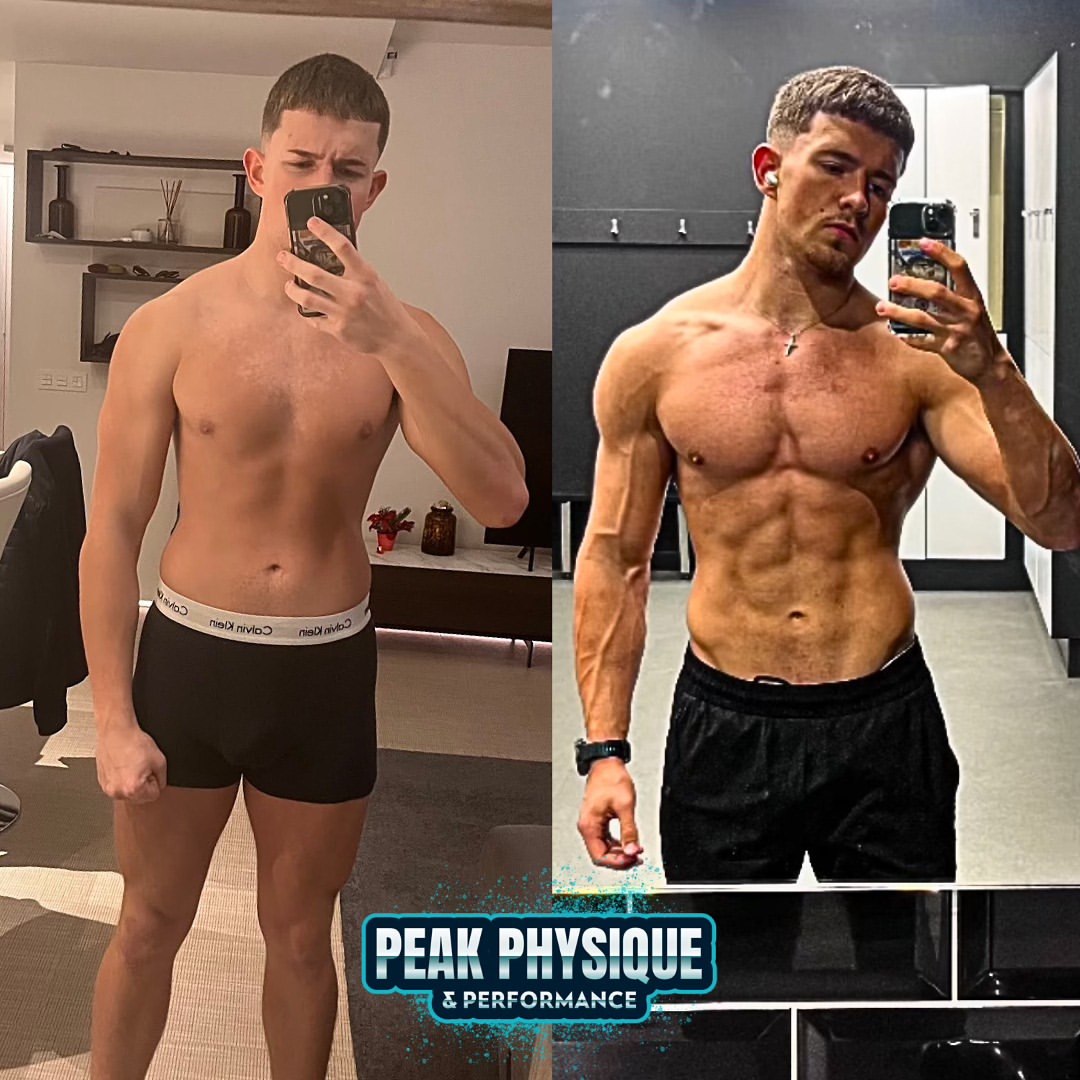 Beau Full physique change before